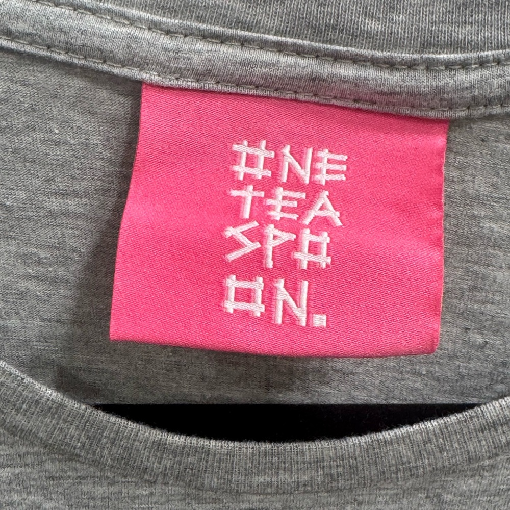 One Teaspoon Heather Gray Short Sleeve Tee - Picture 3 of 10